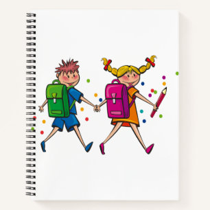 8.5" x 11" Spiral Notebook