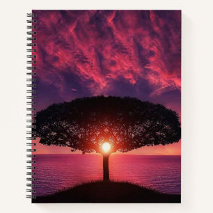 8.5" x 11" Spiral Notebook