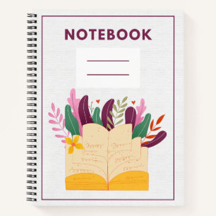 8.5" x 11" Spiral Notebook