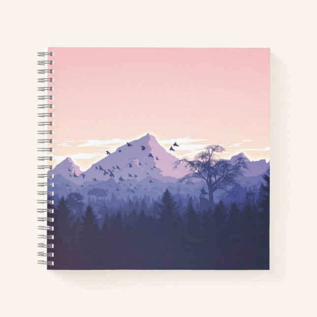 8.5" x 8.5" Spiral Notebook (Front)
