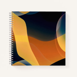 8.5" x 8.5" Spiral Notebook