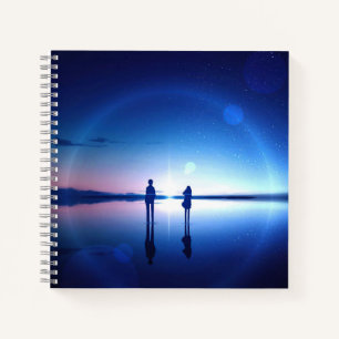8.5" x 8.5" Spiral Notebook