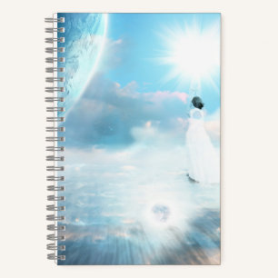 8.5" x 8.5" Spiral Notebook