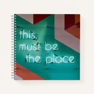 8.5" x 8.5" Spiral Notebook