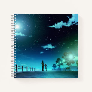 8.5" x 8.5" Spiral Notebook