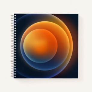 8.5" x 8.5" Spiral Notebook