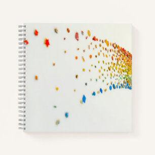 8.5" x 8.5" Spiral Notebook