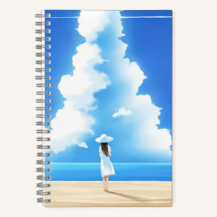 8.5" x 8.5" Spiral Notebook