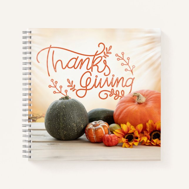 8.5" x 8.5" Spiral Notebook (Front)