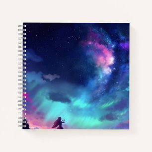 8.5" x 8.5" Spiral Notebook