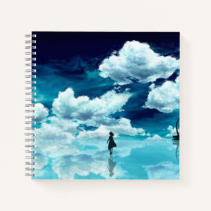 8.5" x 8.5" Spiral Notebook