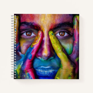 8.5" x 8.5" Spiral Notebook
