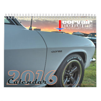 8.5x11 CorvairForum Wall Calendar