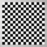 8.75" x 8.75", CheckerBoard (Matte)