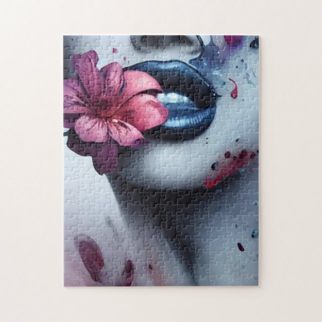 8,9 cm x 12,7 cm Tarjeta de agradecimiento plana Jigsaw Puzzle (Vertical)