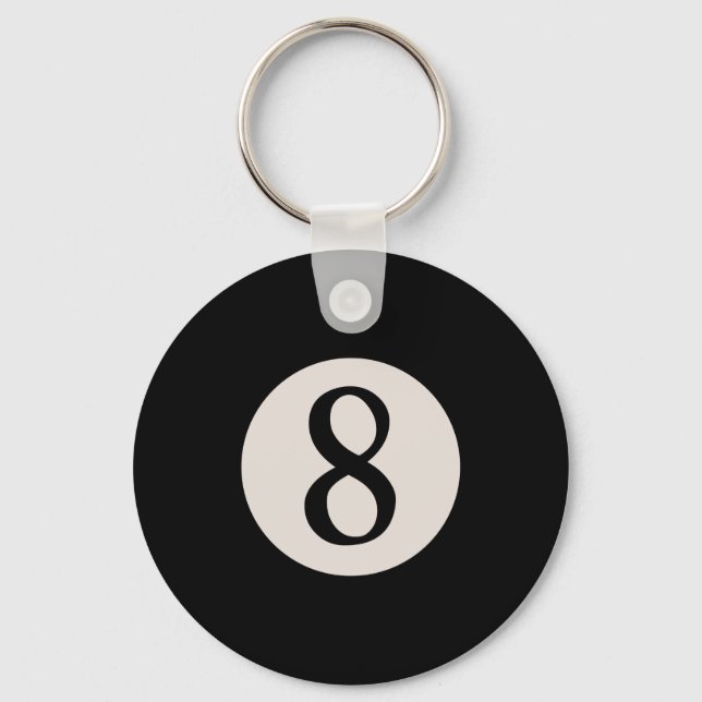 8-Ball 8 Key Ring (Front)