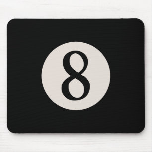 8-Ball 8 Mouse Pad