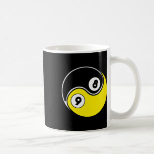 8 Ball 9 Ball Snooker Pool Billiards  Coffee Mug