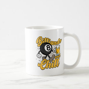 8-ball Billards And Chill Coffee Mug