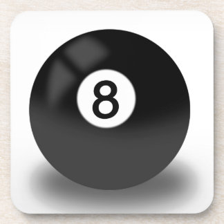 8 Ball - Billiards Coaster