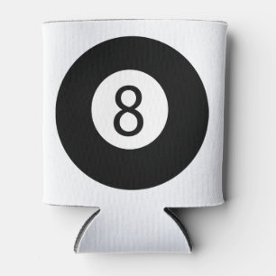 8 Ball Can Cooler