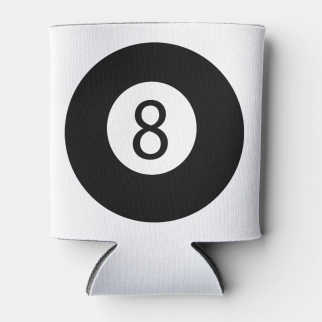 8 Ball Can Cooler (Front)