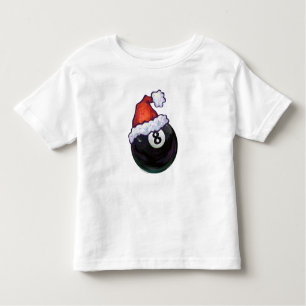 8 Ball Christmas Green Toddler T-Shirt