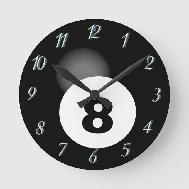 8 Ball Clock (Front)