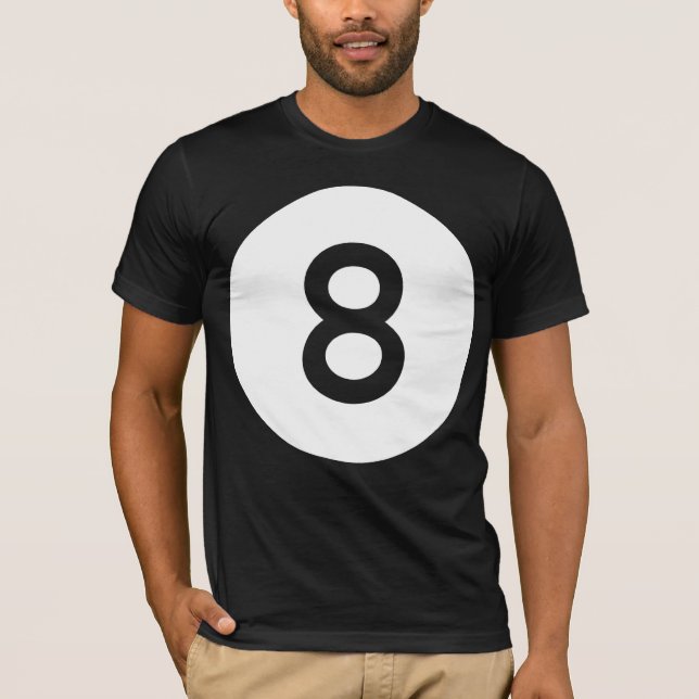 8 Ball / Eight Ball - Clean T-Shirt (Front)