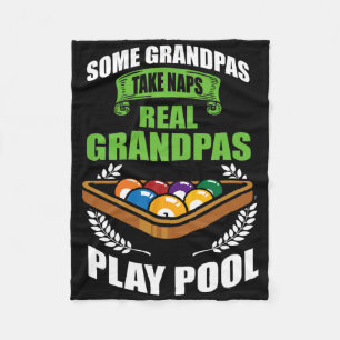 8 Ball Eight Ball - Funny Pool Billiards Fleece Blanket