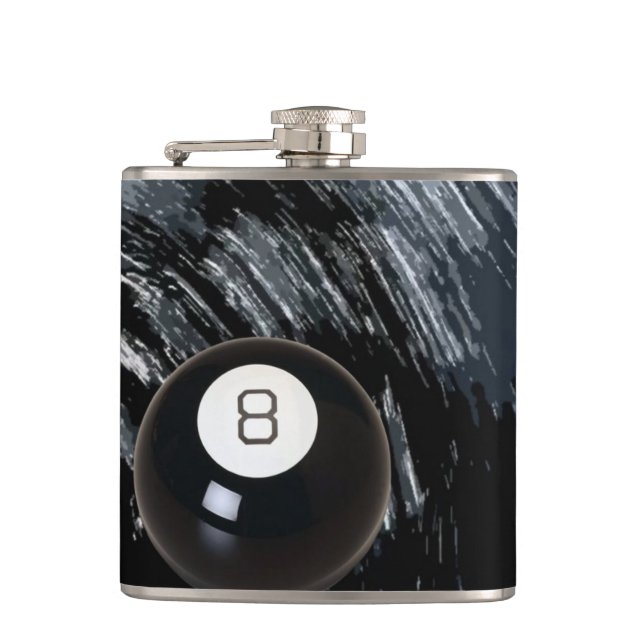 8 Ball Flask (Front)