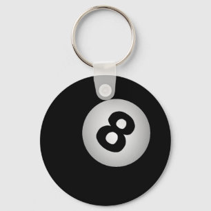 8 Ball key chain