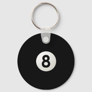 8 Ball Key Chain