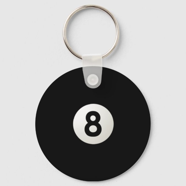 8 Ball Key Chain (Front)