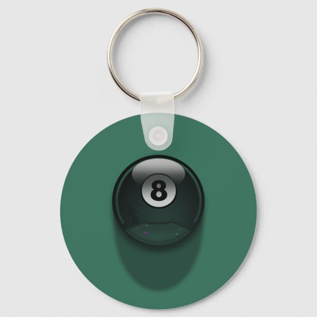 8-Ball Key Ring (Front)