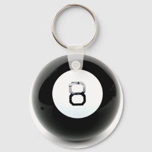 8 ball keychain