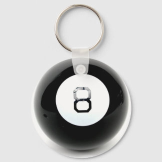 8 ball keychain