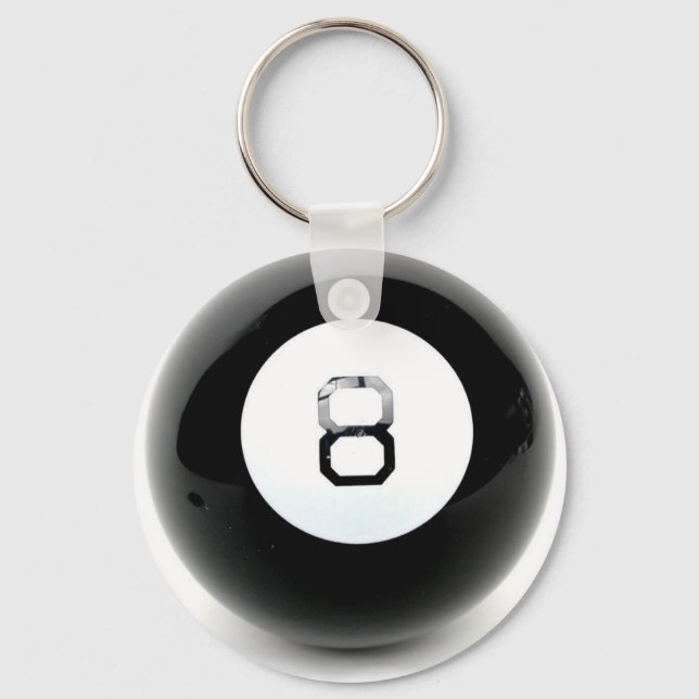 8 ball keychain (Front)