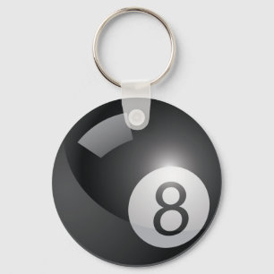 8 Ball Keychain