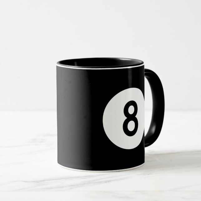 8 Ball Mug (Front Right)