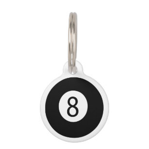 8 Ball Pet Tag