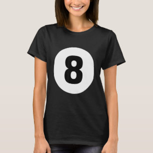 8 Ball Pool ball costume halloween matching Pool p T-Shirt