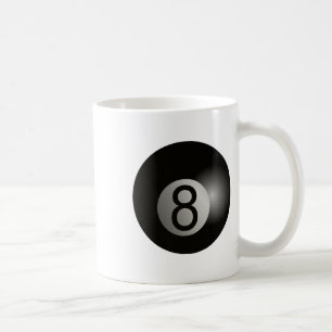 8 Ball Pool Hall Shark Billiards Player Hustler  Coffee Mug