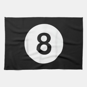 8 Ball Pool Hall Tees, Shark Lover Gift Tea Towel
