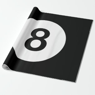 8 Ball Pool Hall Tees, Shark Lover Gift Wrapping Paper