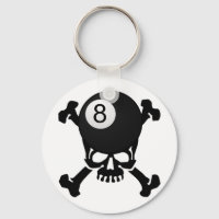 8 ball skull
