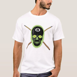 8 Ball Skull t-shirt