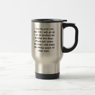 8 BEARS FOREVER CREED TRAVEL MUG