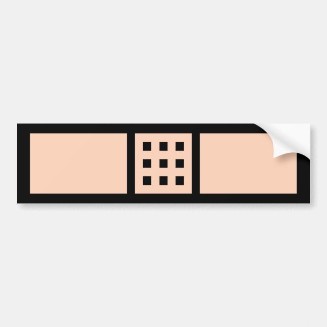 8-Bit Bandage bumper sticker! Sticker (Front)