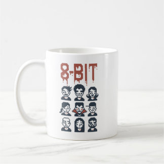 8-Bit By A Vampire Coffee Mug